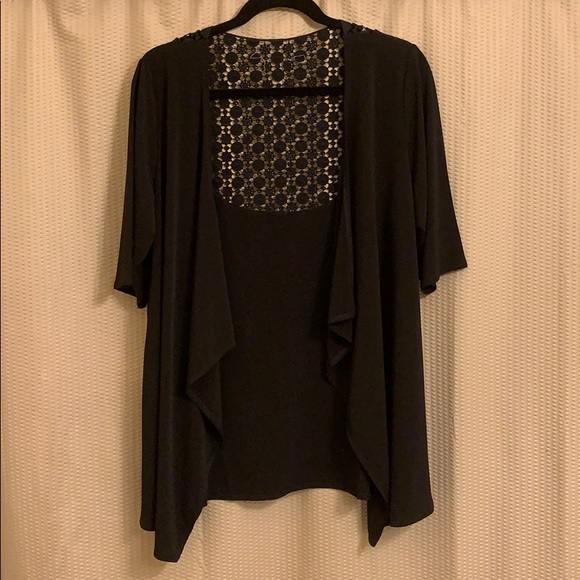 Susan Graver Jackets & Blazers - Lightweight short sleeve shell. Bulk Lrg Susan Graver Jackets & Blazers - Lightweight short sleeve shell. Bulk Lrg